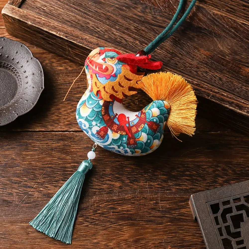 Dragon Shaped Dragon Boat Festival Sachet Chinese Style Natural Smell Fragrant Bag Ay Tsao Anti-Mosquito Scent Bag Pendant