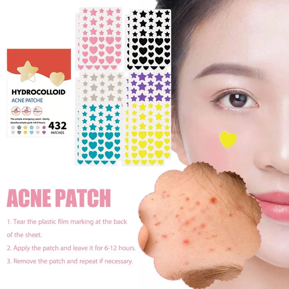 Large Size~Star Care Acne Patch Mild Does Not Stimulate Fade Acne Muscle Mouth Acne Improve Acne Accessories Closed Q7V9