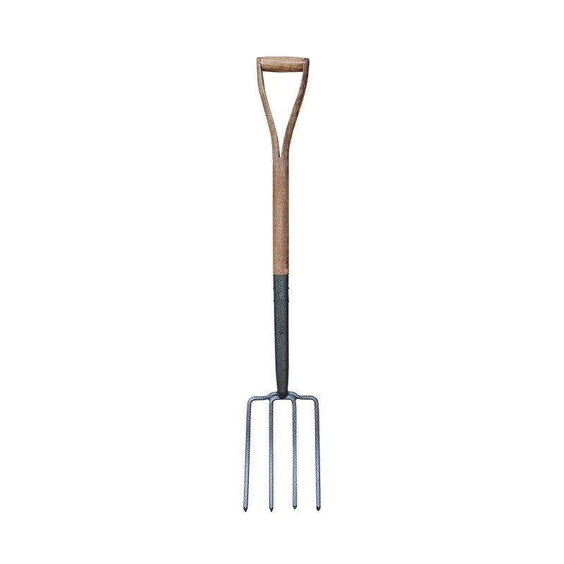 For Garden Spade, Loose Soil and Turn The Ground, Steel Fork, Spade, Four-tooth Fork