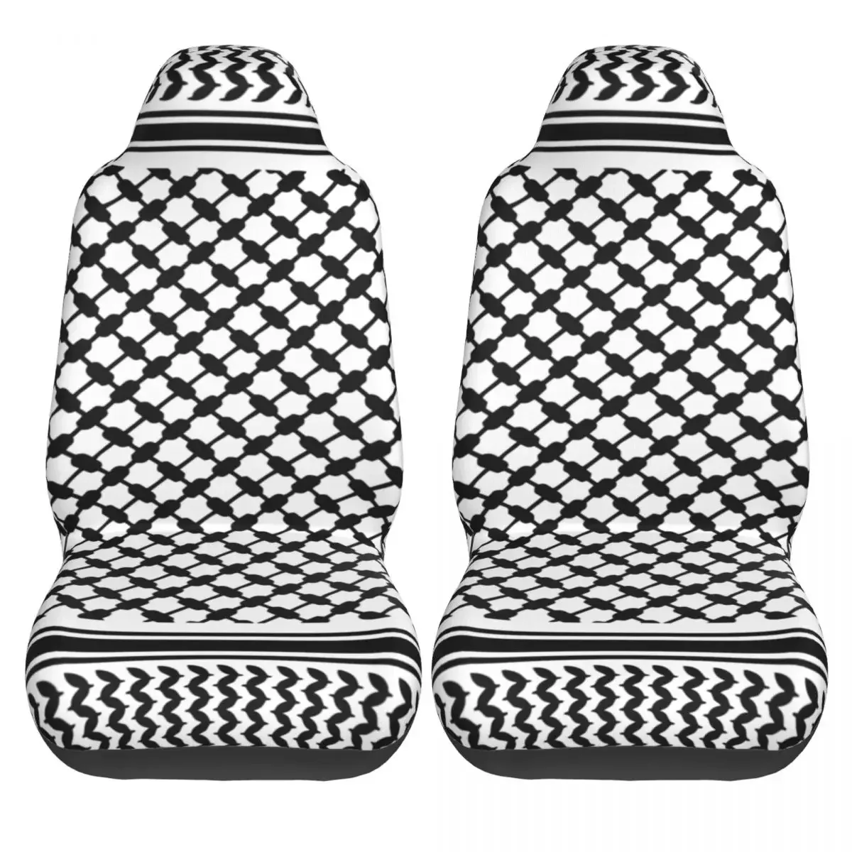 Black Arab Keffiyeh Universal Car Seat Cover Four Seasons AUTOYOUTH Arabic Car Seat Covers Fiber Car Accessories