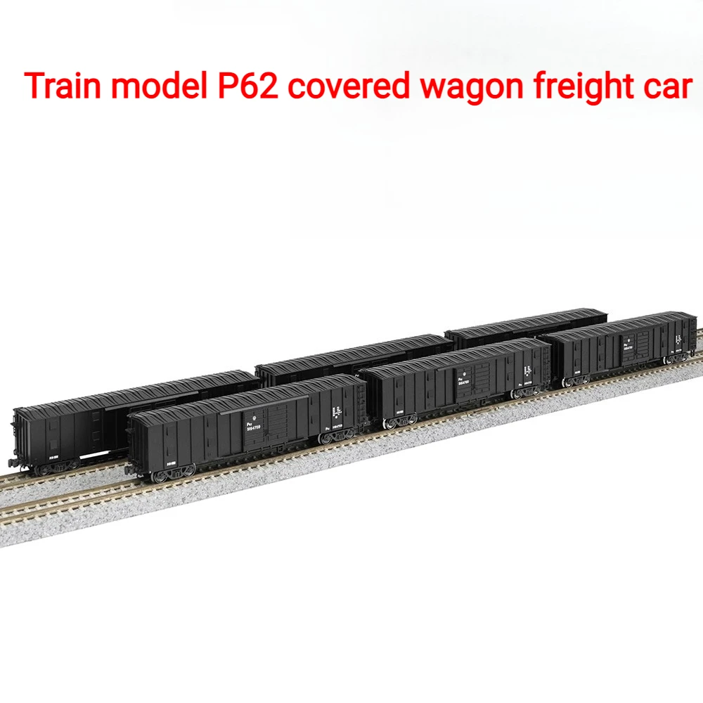 

N-type 1/160 Train Model P62-31099, 31647 Flatcar, Freight Car, 6-car Train Set, Adult and Children's Toy Gift