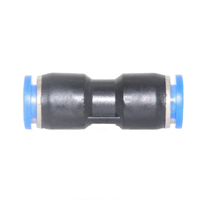 Quick Coupler Kit, Push-On Direct Coupling, Pneumatic Air Line Connector Direct Connection(4Mm/6Mm/8Mm/10Mm/12Mm)40 PCS