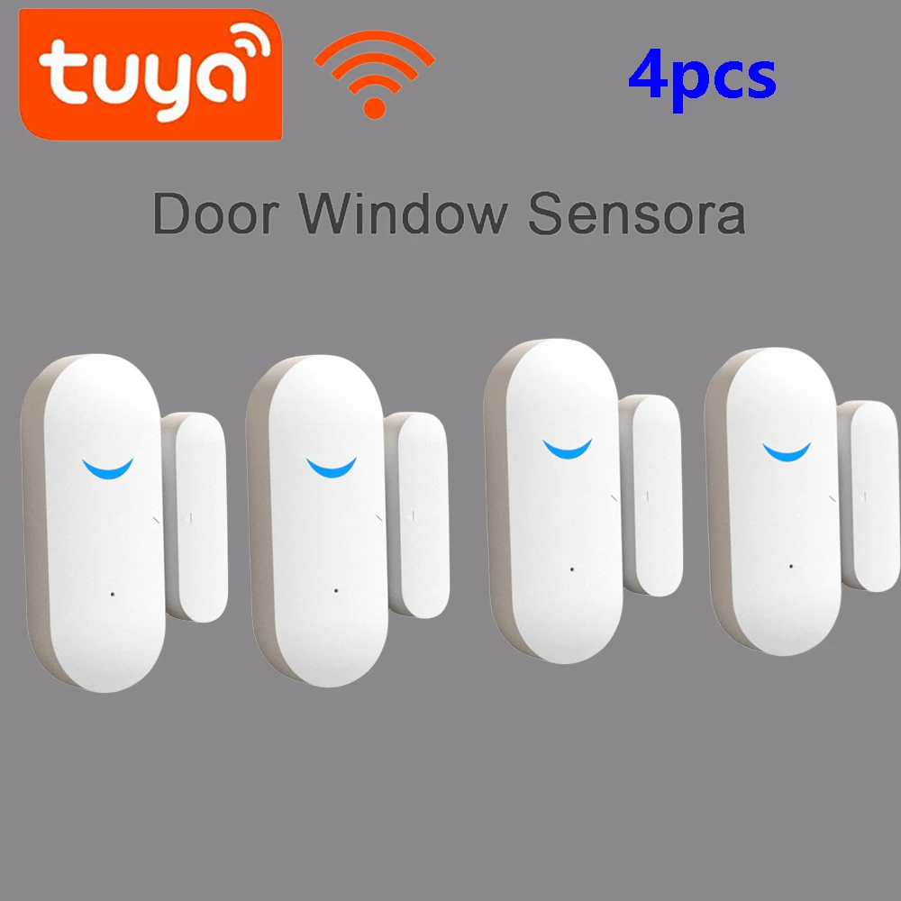 Tuya Smart WiFi Door Sensor Door Open / Closed Detectors WiFi App Notification Alert security alarm support Alexa Google Home