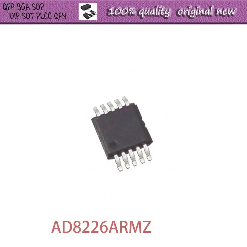 NEW   2PCS/LOT   AD8226ARMZ  AD8226  AD8226ARM  8226ARMZ Y18 MSOP-8