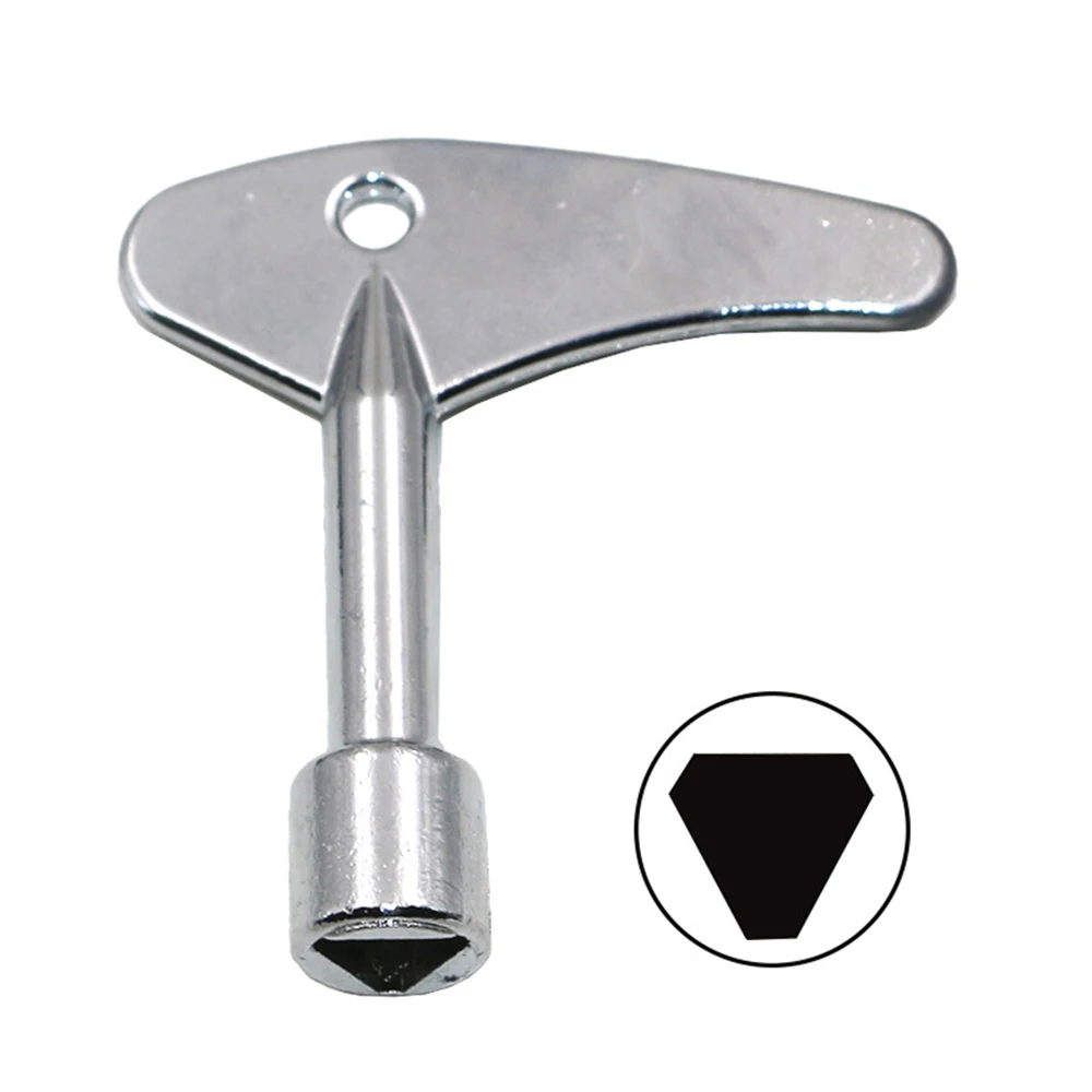 1PC Single Inner Triangular Key Elevator Key High Quality Inner Triangle Key Wrench Elevator Water Meter Valve Wrench