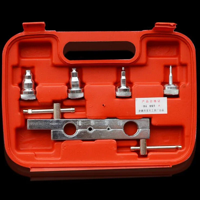 New 8Pcs/Set Metric Tube Expander Tool Air Conditioning Maintenance Tools Reamer Copper Pipe Tube Expander Tool