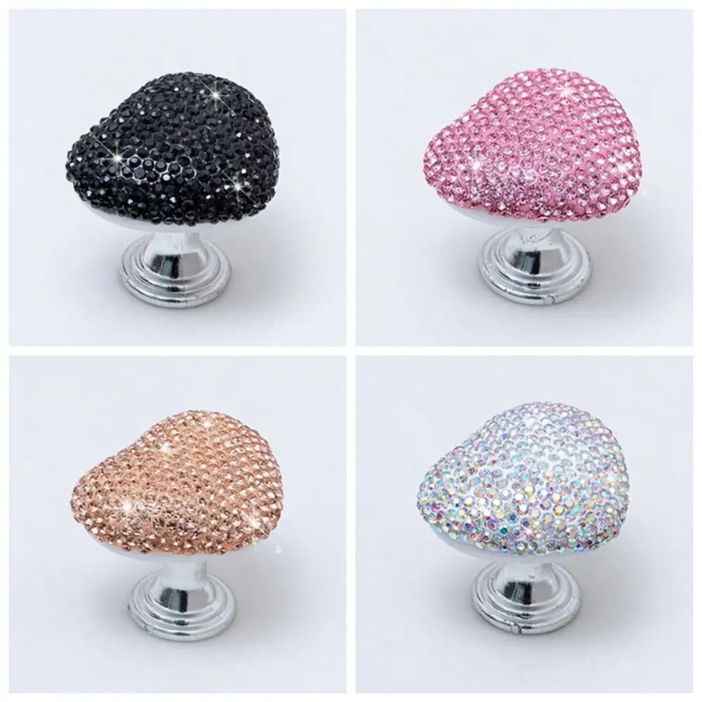 Plastic Toilet Press Assist Small and Cute Multiple Colors Heart Shaped Toilet Button Durable Protecting Long Manicures