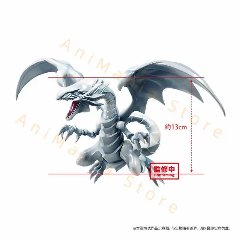 สินค้าพร้อมส่ง ของแท้จาก Bandai Banpresto Yu-Gi-Oh! ฟิกเกอร์อนิเมะ ดราก้อนบลูอายส์ ไวท์ดราก้อน จากเกมดวลมอนสเตอร์ส ของเล่นแอคชั่นเรดอายส์แบล็ค