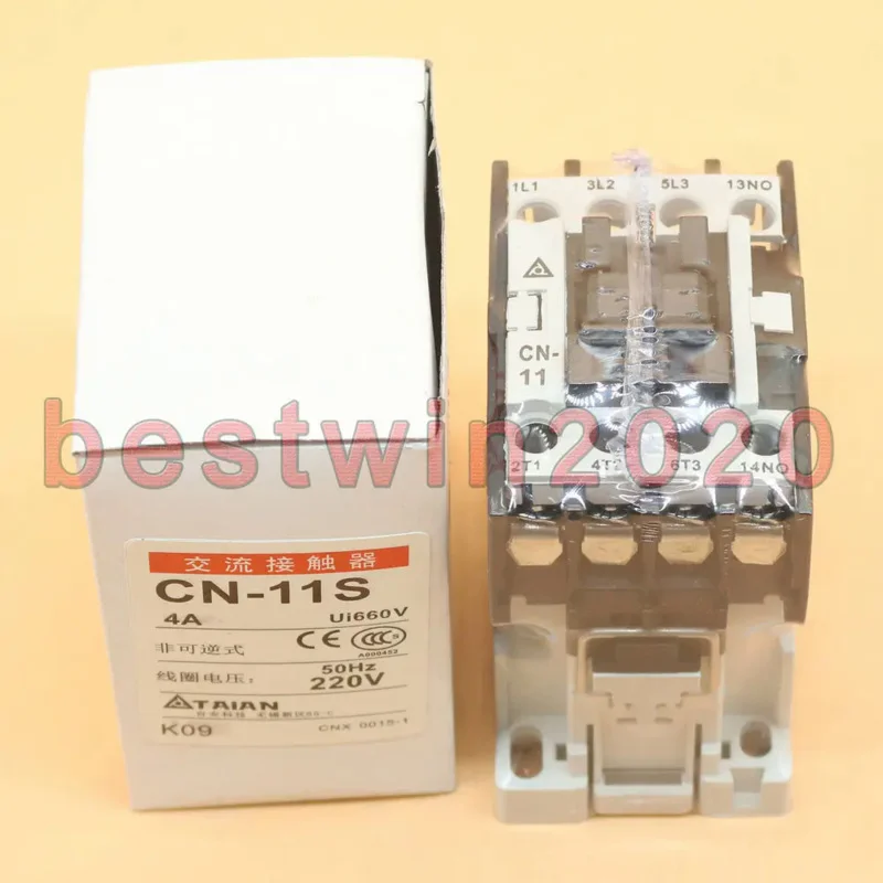 

TECO CN-11S CN11S AC220V New Magnetic Contactor