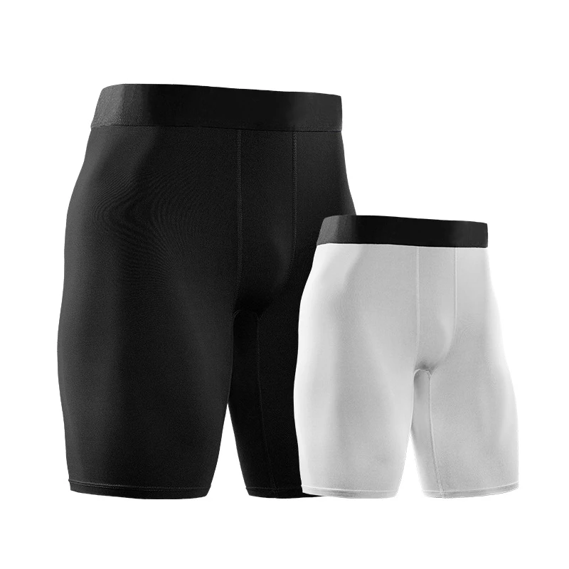 سروال ضيق للجري سريع الجفاف ، لباس ضيق للياقة البدنية للذكور ، قيعان رياضية ضاغطة ، قميص تدريب ، بنطلون رياضي للتمرين ، سروال قصير للجري