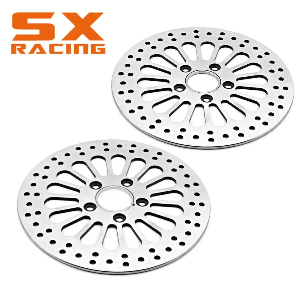 

Stainless Front Rear Brake Disc Rotor Set For HARLEY TOURING SOFTAIL SPORTSTER DYNA MODELS 1984-2013 Motorcycle Accessories