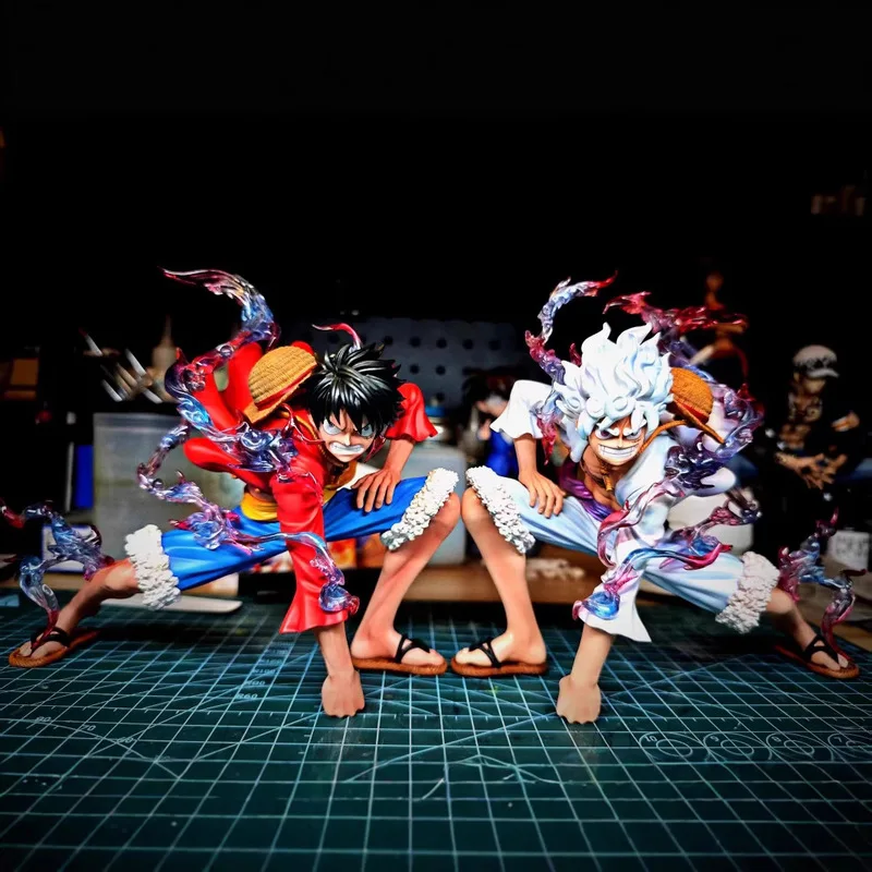 16 سنتيمتر قطعة واحدة لوفي نوعين الأحمر أو الأبيض أنيمي الشكل أرقام نماذج بولي كلوريد الفينيل تمثال نماذج الأولاد تحصيل حلية ألعاب الدمى