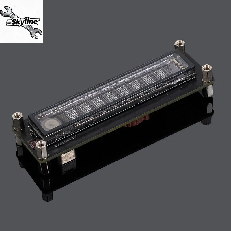 Creative page turning clock, real-time display, vacuum fluorescent display WIFI timing, automatic calibration