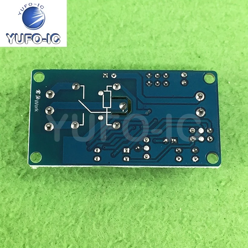 Free Ship 1PCS 12V Normally Open-Type Trigger Delay Relay Vibration Alarm Delay Circuit Module Short-Circuit High And Low Levels