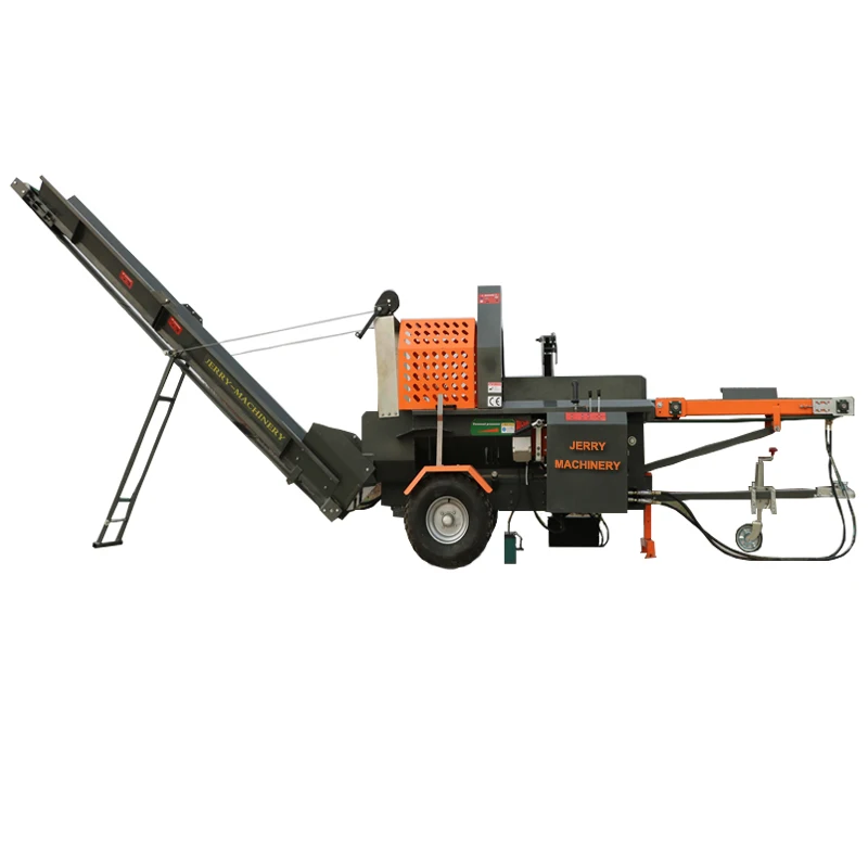 Log Cutter And Splitter MachinGasoline Wood Cutting Machine Firewood Processor Wood Processor Machine