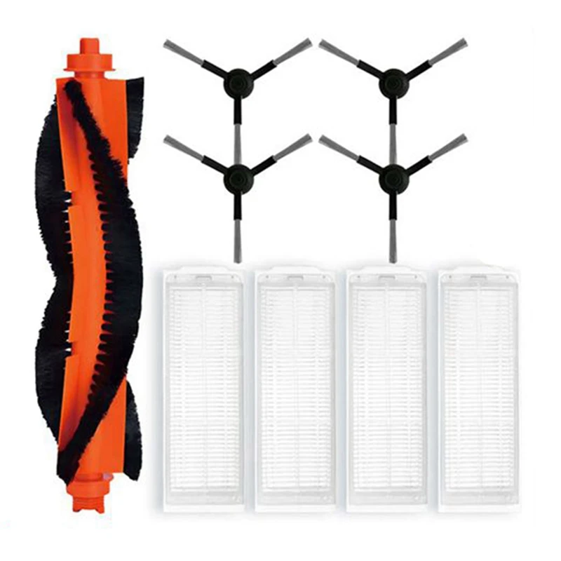 สําหรับเครื่องดูดฝุ่นหุ่นยนต์ WYZE WVCR200S แปรงลูกกลิ้งหลักแปรงด้านข้างแปรงกรอง HEPA อะไหล่