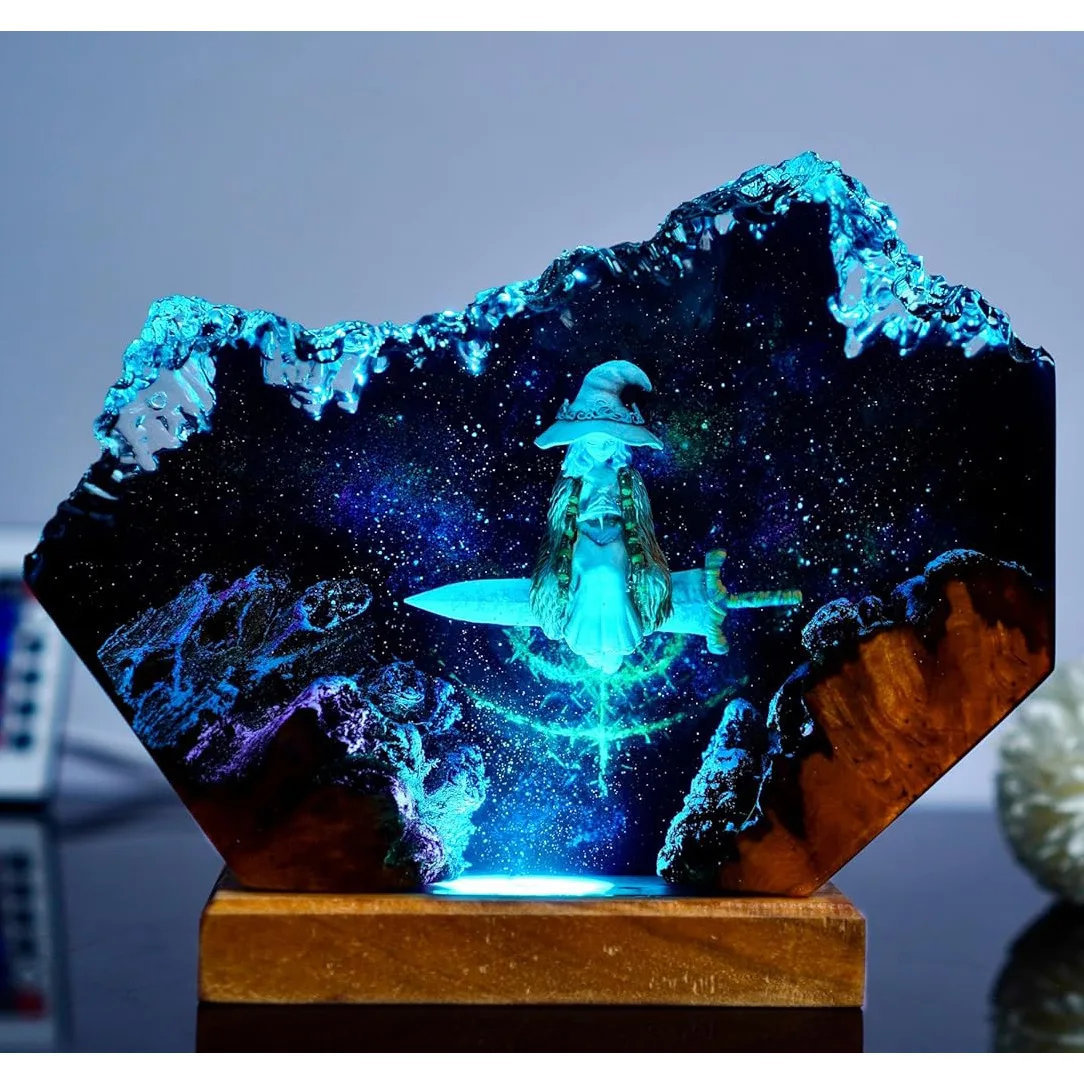 

Around the Stars Game Characters Creative Home Epoxy Father's Day Unique Gift Ornament