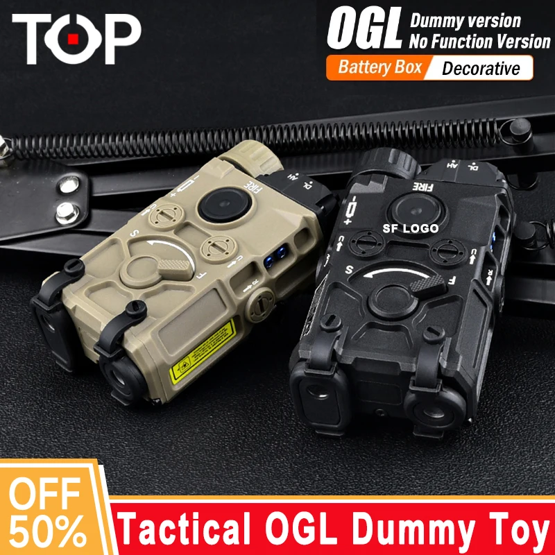 WADSN OGL Non-Functional Nylon Plastic Battery Box Dummy Toy For Tactical Airsoft 20mm Rail Equipments Weapon Gun Accsesories