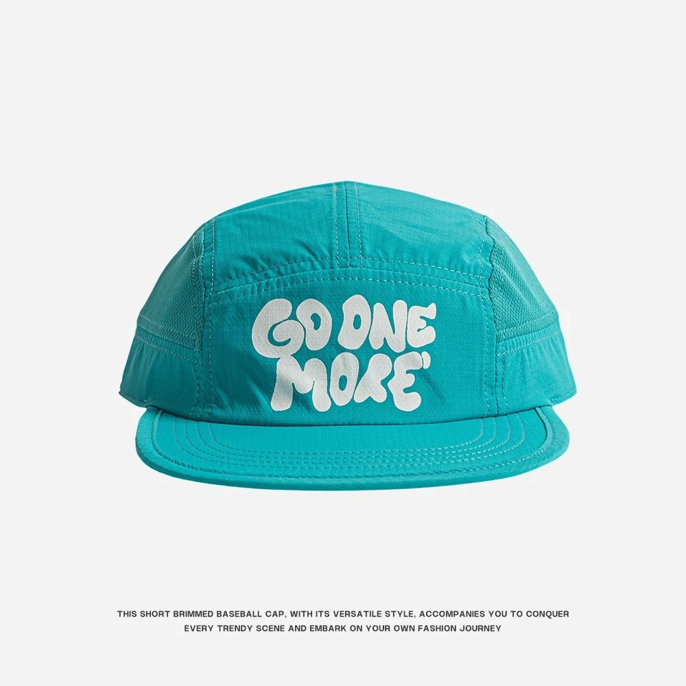 Fashion Thin Baseball Cap Quick-dry Flat Brim Sports Mesh Cap Breathable Sun Protection Sun Hat Summer