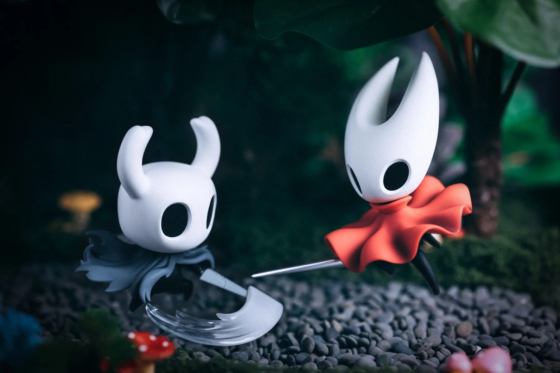 

10CM Anime Hollow KnightLittle Knight Figure Cute Q Version Model Toys And Gift Collection Decorative Surroundings Ornaments PVC