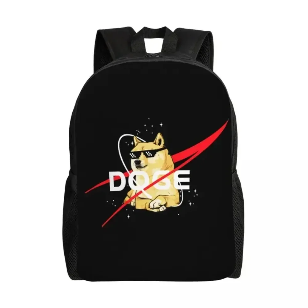 

Рюкзак Space Doge для женщин и мужчин, водонепроницаемый школьный рюкзак Cheems Dog Shiba Inu, сумка для книг с принтом