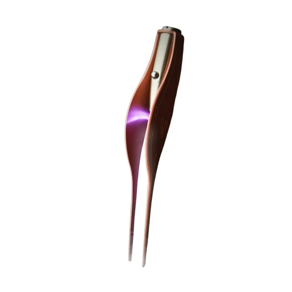 

Glowing Ear-picking Artifact LED Ear Wax Pick Cleaner Suction Clamp Earforceps Tweezers Shine Safe Kids Elderly Portable Travel