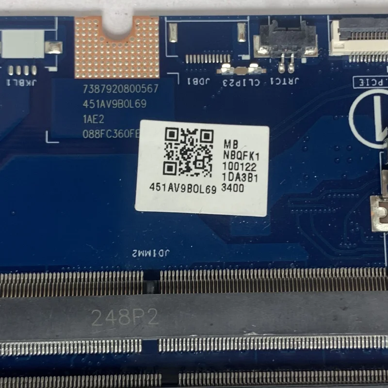 لشركة أيسر AN515-58 HH514 LA-L973P مع SRLCY I5-12500H CPU NBQFK11001 اللوحة الأم للكمبيوتر المحمول GN20-P1-A1 RTX3050TI 100% تم اختبارها بالكامل بشكل جيد