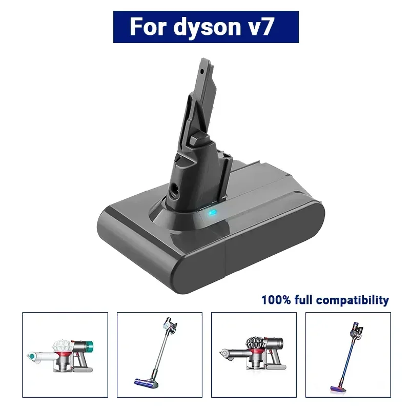 Original Dyson V7 Battery 21.6V 98000mAh Li-lon Rechargeable Battery for Dyson V7 Battery Animal Pro Vacuum Cleaner Replacement