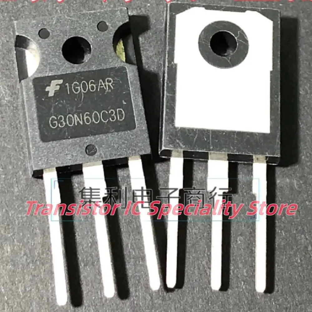 5PCS-10PCS  G30N60C3D HGTG30N60C3D  IGBT TO-247  Imported  Original  Best Quality