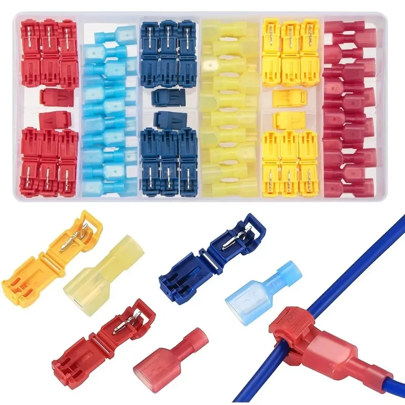 T-Tap Connector Quick Electrical Cable Converter Snap Splice Lock Wire Terminal Waterproof Crimp Terminals Block Butt Plug Parts