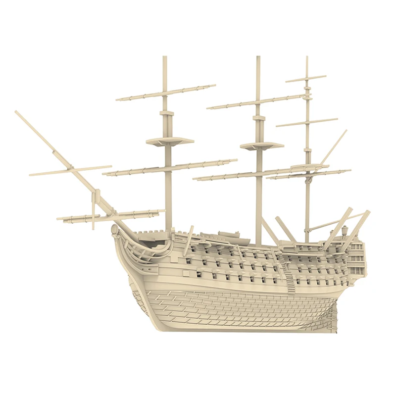 نيفرلاند هوبي تجميعها أطقم منمذجة 77001E HMS Victory مجموعة داخلية كاملة Elite Edition (w/pe وأجزاء مطبوعة ثلاثية الأبعاد) 1/700