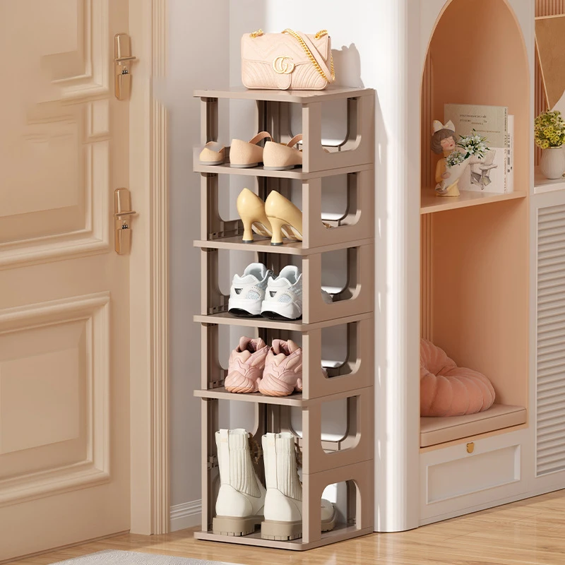 

Multi-layer Dustproof Plastic Shoe Rack Organizer Household Assemble Shoe Rack for Hallway Dormitory Entrance Hall Furniture