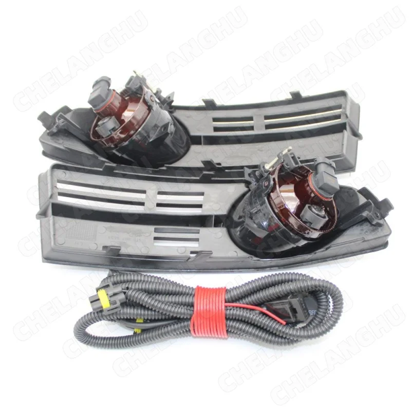 For VW Touran 1T1 2002 2003 2004 2005 2006 Car-styling Front Bumper Fog Lamp Fog Light + Wire Harness + Fog Lamp Grille Cover