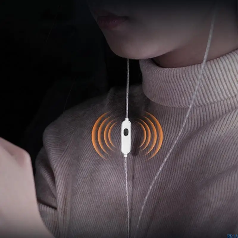 R91A KZM2 3,5 mm Connettori del suono con due microfoni registrazione chiara