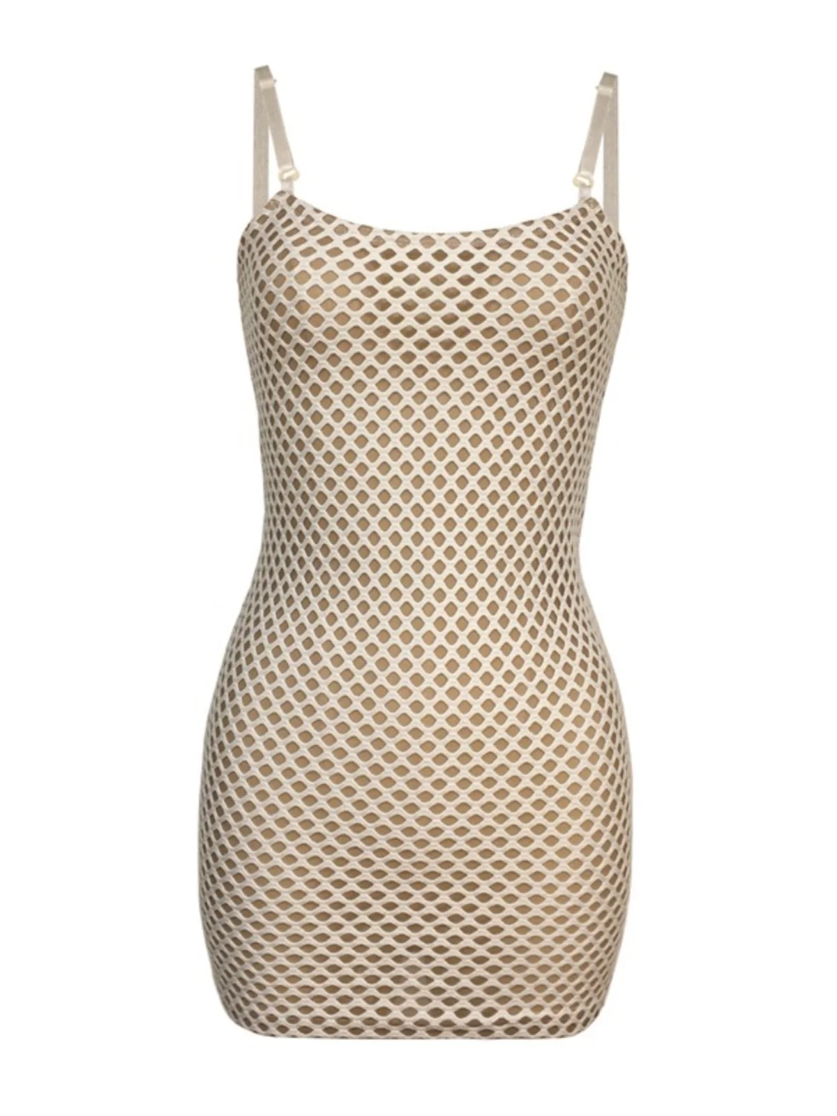 セクシーなメッシュのローカット、背中開き、スリムフィットのミニドレス、ストラップ付きショートスカート、ベースレイヤー、ボディシェイピング、スリムなガウン