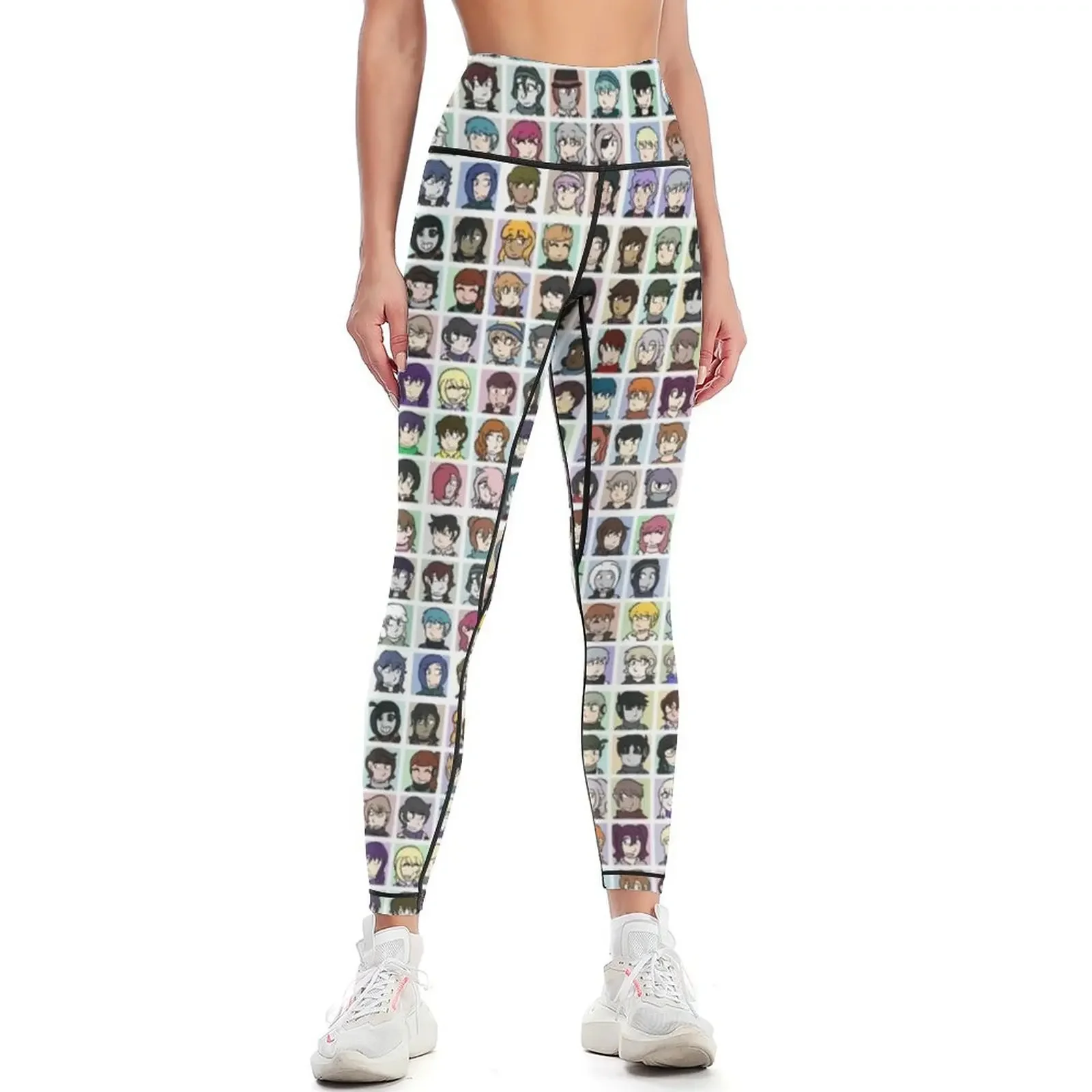 

100 Characters Leggings Pants sport gym womans Fitness woman gym pants Womens Leggings