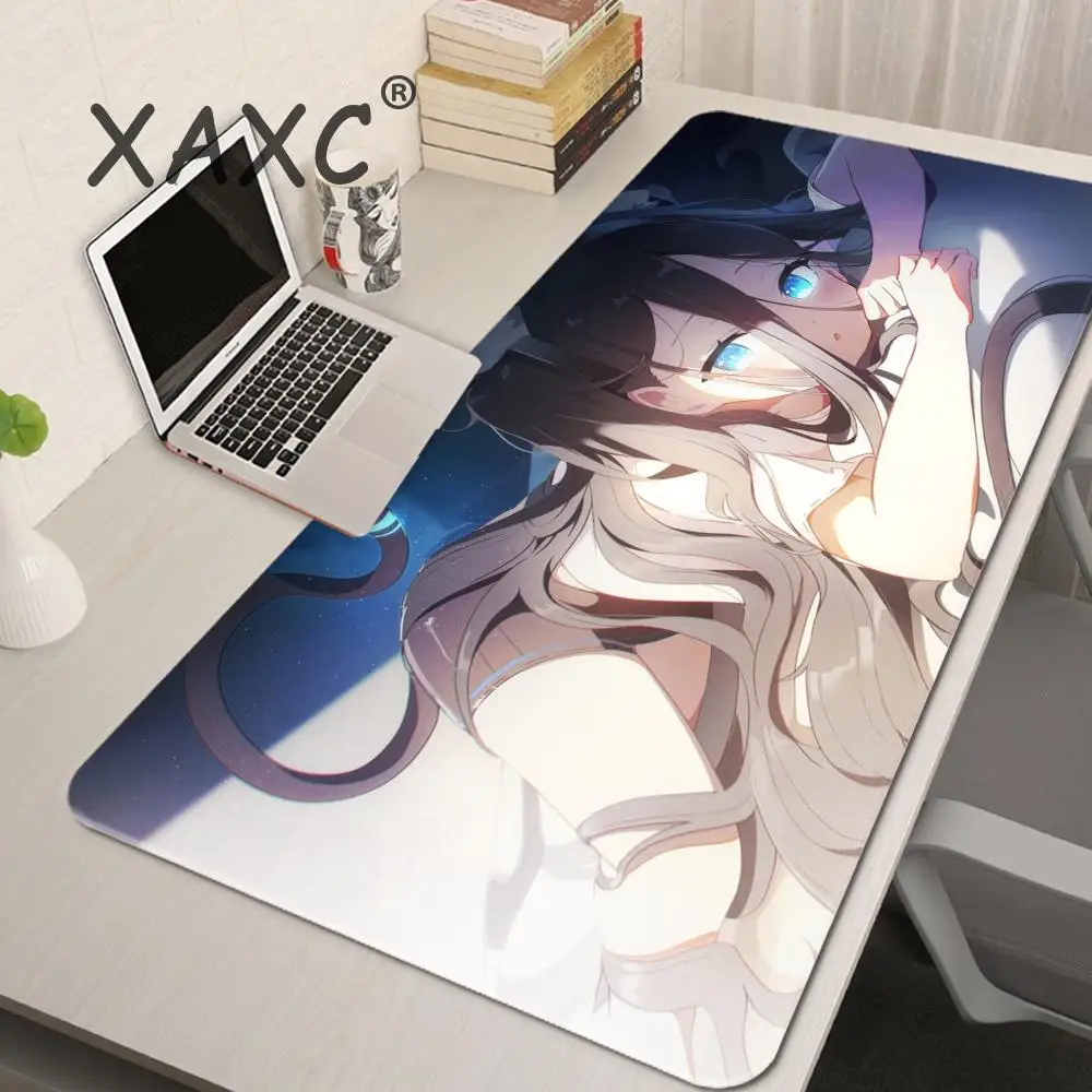

Blue Archive Nekozuka Hibiki Mouse Pad Desk Mouse Pad Cute HD Desk Pad Extended Gaming Keyboard Mats Large Gamer Mousepad 90x40