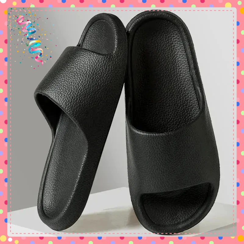 Sandalias EVA para hombre, chanclas, zapatillas para hombre, Color sólido, suela suave antideslizante Simple, cómodas zapatillas de ducha, zapatos para parejas al aire libre