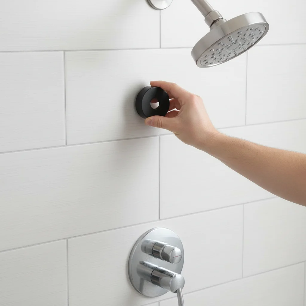 

New Stainless Steel Chrome Wall Flange Pipe Wall Covers Faucet Decorative Cover Faucet Decor Faucet Accessories