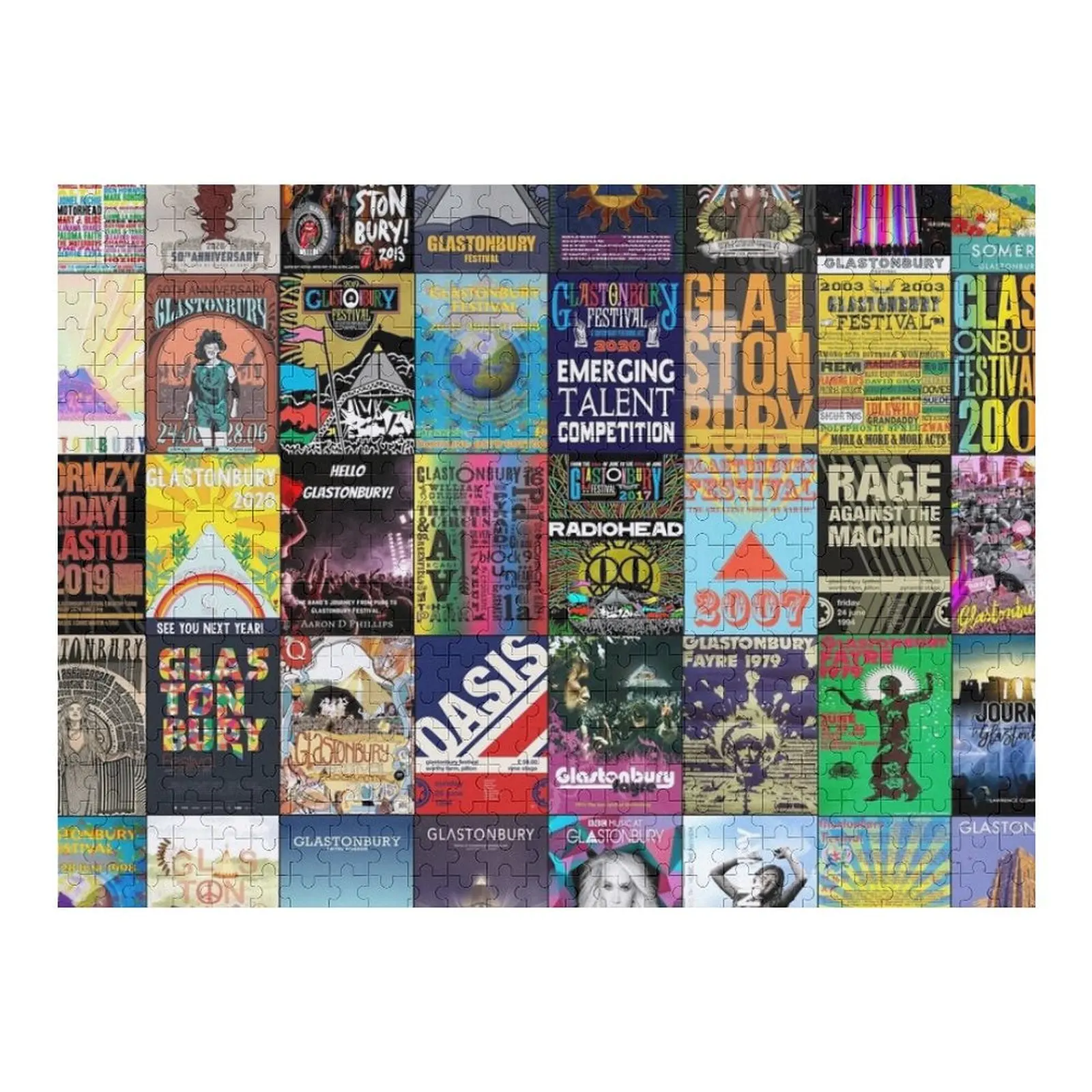

Glastonbury Festival Jigsaw Puzzle With Personalized Photo Photo Personalized Gifts Puzzle
