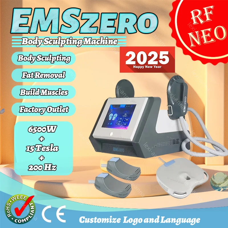 

2025 Weight Lose EMSZERO RF 15Tesla Muscle Enhance Slimming Machine EMS Electro For Muscle Stimulation Sculpt Butt Build Machine