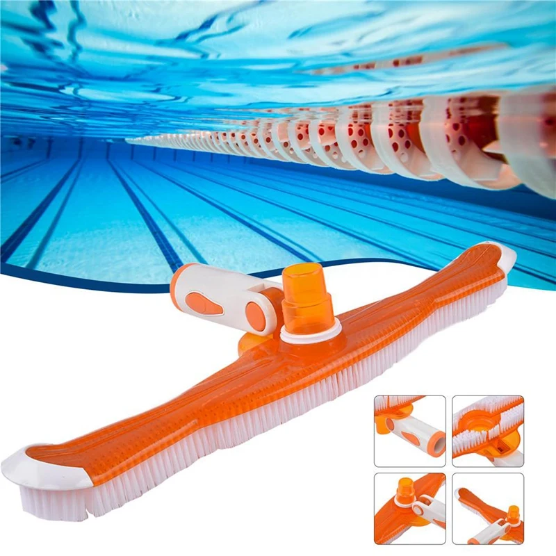 Swimming Pool Brush Pool Floor Wall Cleaning Tool Suction Head Pond Brush Pool Broom Algae Remover Scrubber Hot Spring Pools Cle