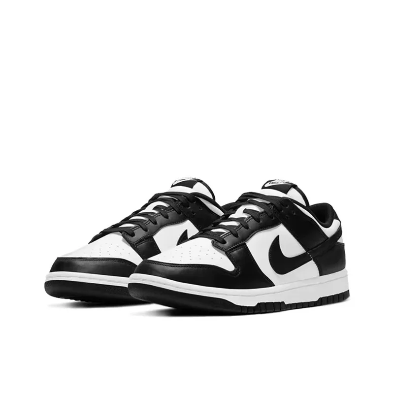 Nike Dunk Low Retro White Black Panda  Grey Fog Outdoor sports trainer Classic casual sneakers men women running shoes