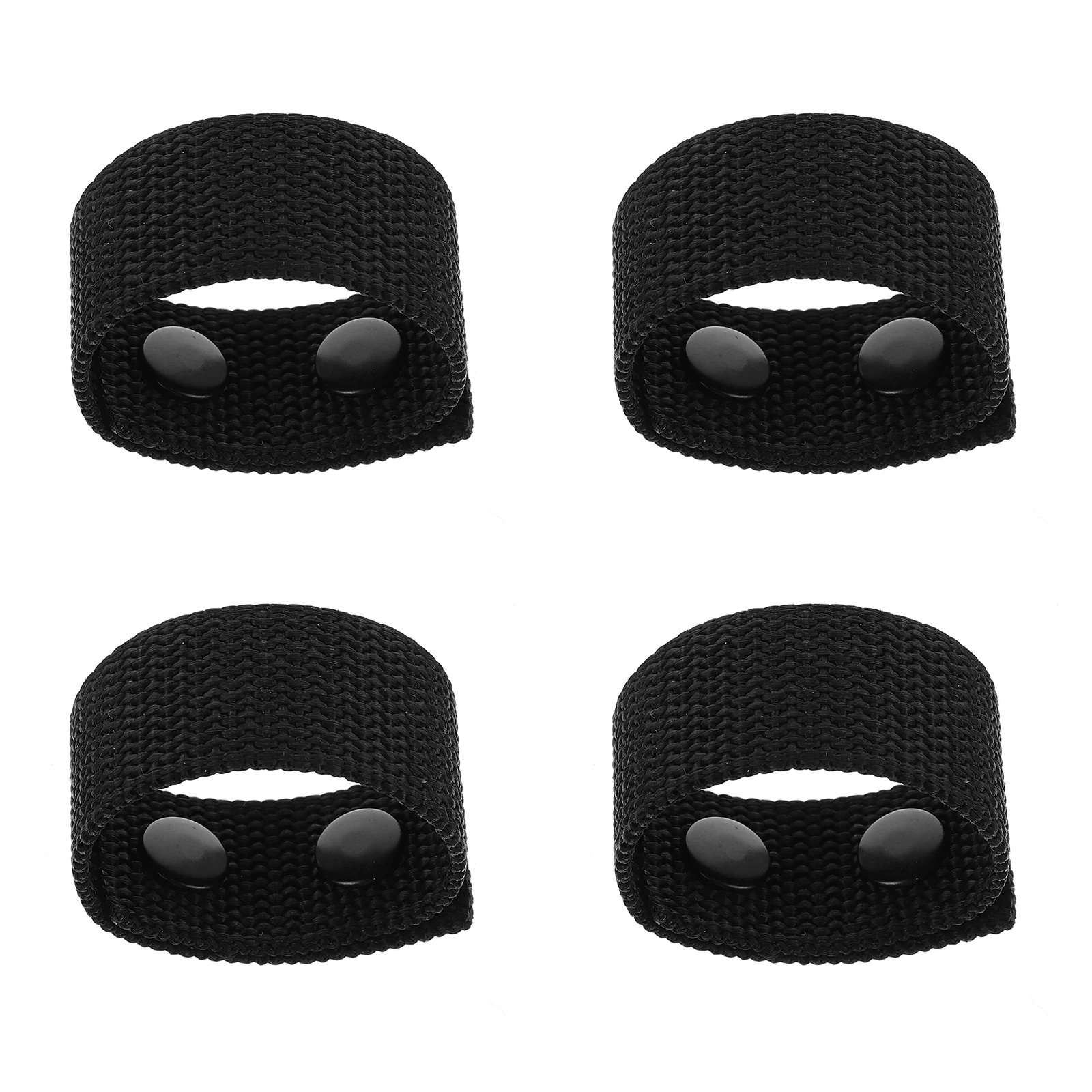 

4 Pcs Tactical Belt Ring Clothes Buckle Waist Fasten Decorative Coat Polypropylene
