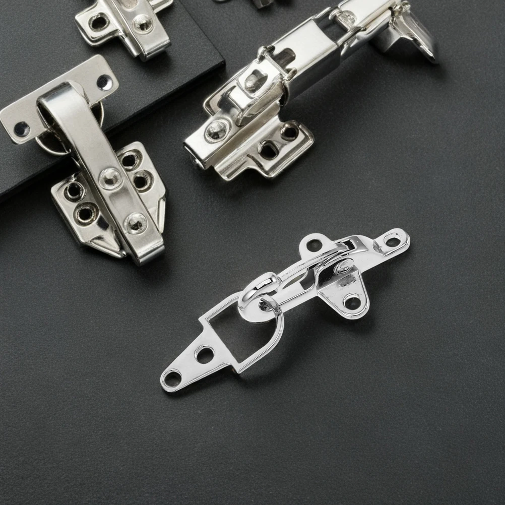 

2 set 2 Sets Metal Bag Decorative Buckles Stylish Coat Fastener Clips for Down Jackets Belts Clothing Accessories
