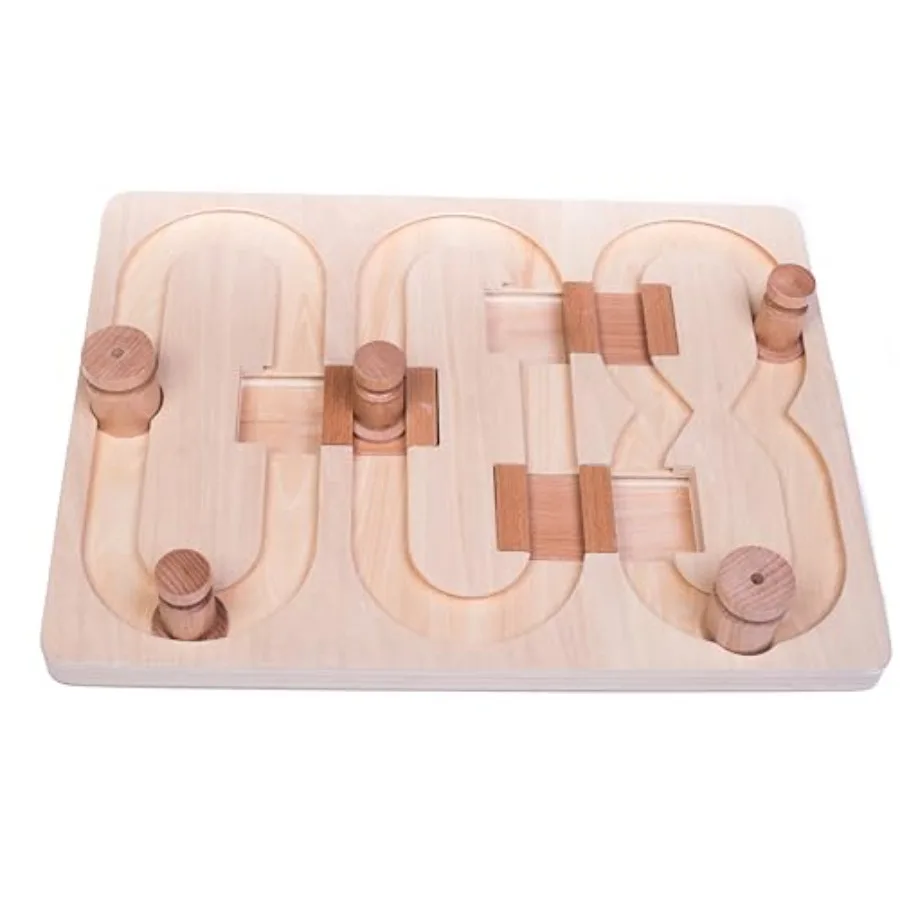 

Интерактивная деревянная головоломка для собак Agent 008 - развивающая игра для тренировки интеллекта и умственной стимуляции