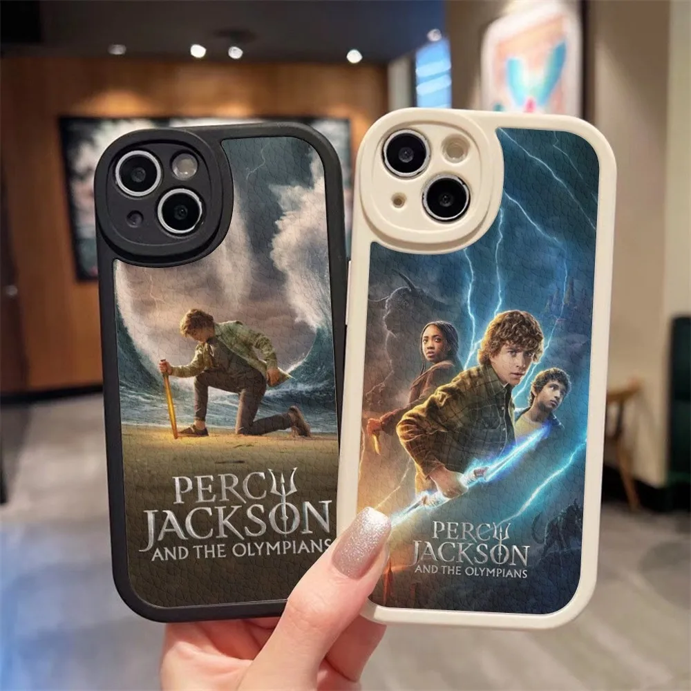 Percy Jackson And The Olympians Phone Case For Iphone 15 14 13 Pro Max 12 11 Mini X Xr Xs 7 8 Puls Lambskin Silicone Cover