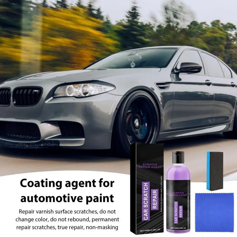 

Car Scratch Remover Repair 100ml Auto Swirl Remover Rubbing Compound Finishing Polish Wax For Repair Protection For Car Repair