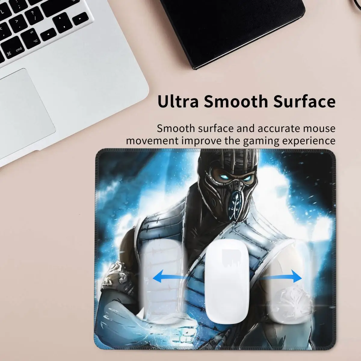 

Коврик для мыши Mortal Kombat Sub-Zero, коврик для компьютерной клавиатуры, коврик для мыши, игровой коврик для ПК, офисные аксессуары, настольные коврики