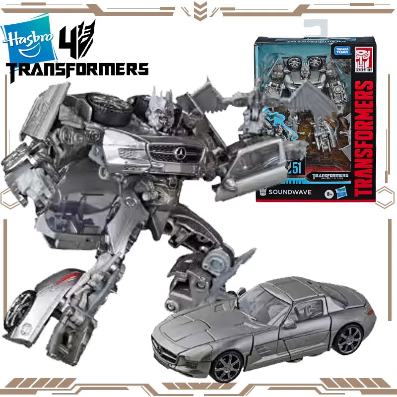 Hasbro Originele Transformers Studio Series SS51 Soundwave Action Figure Speelgoed voor Jongens Meisjes Gift Collectible Model Ornamenten